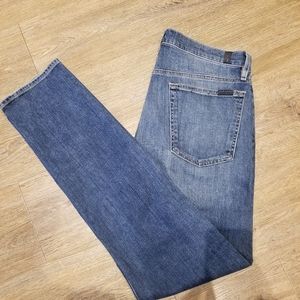 7 For All Mankind Mens Jean's size 31. New with no tags.  Adrien, zipper fly.